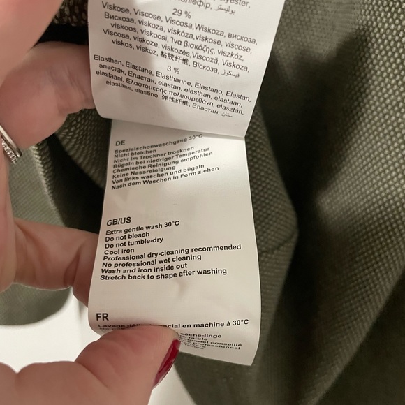 Olsen Europe Lightweight Jacket Size 12 EUC - Picture 5 of 6